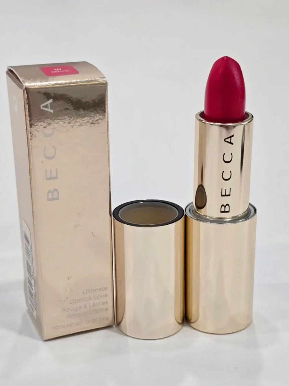 BECCA ✦ Ultimate Lipstick Love W Nectar ✦ Silky Satin Hyaluronic‑Infused NWT